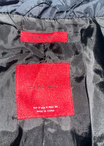 Siyah Erkek Kapitone Fermuarlı Ceket - Görsel 7