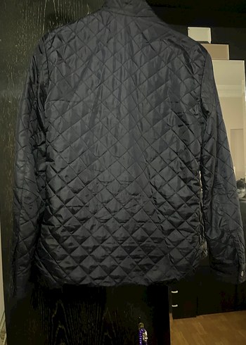 Siyah Erkek Kapitone Fermuarlı Ceket - Görsel 5