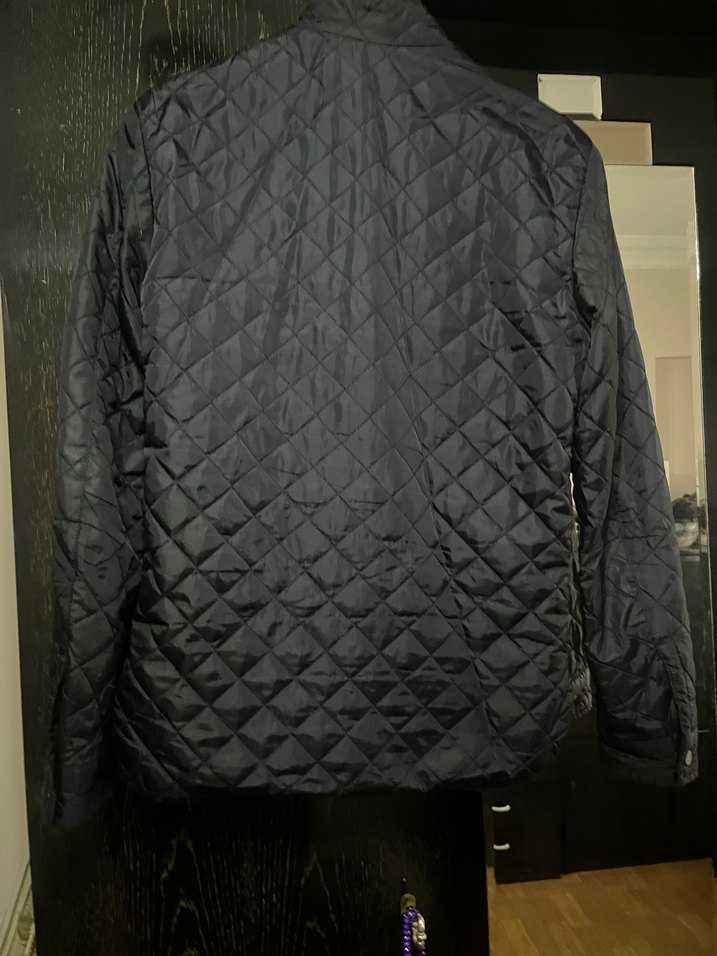 Siyah Erkek Kapitone Fermuarlı Ceket - Görsel 5