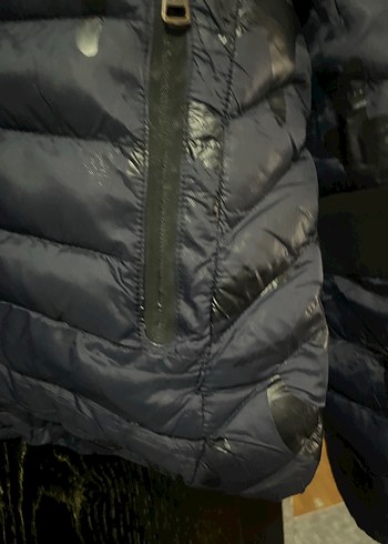 Mavi Erkek Şişme Mont, Sade Tasarım - Görsel 8