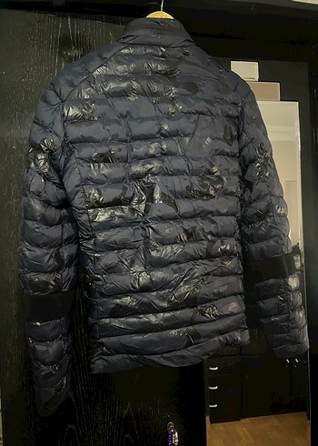 Mavi Erkek Şişme Mont, Sade Tasarım - Görsel 5