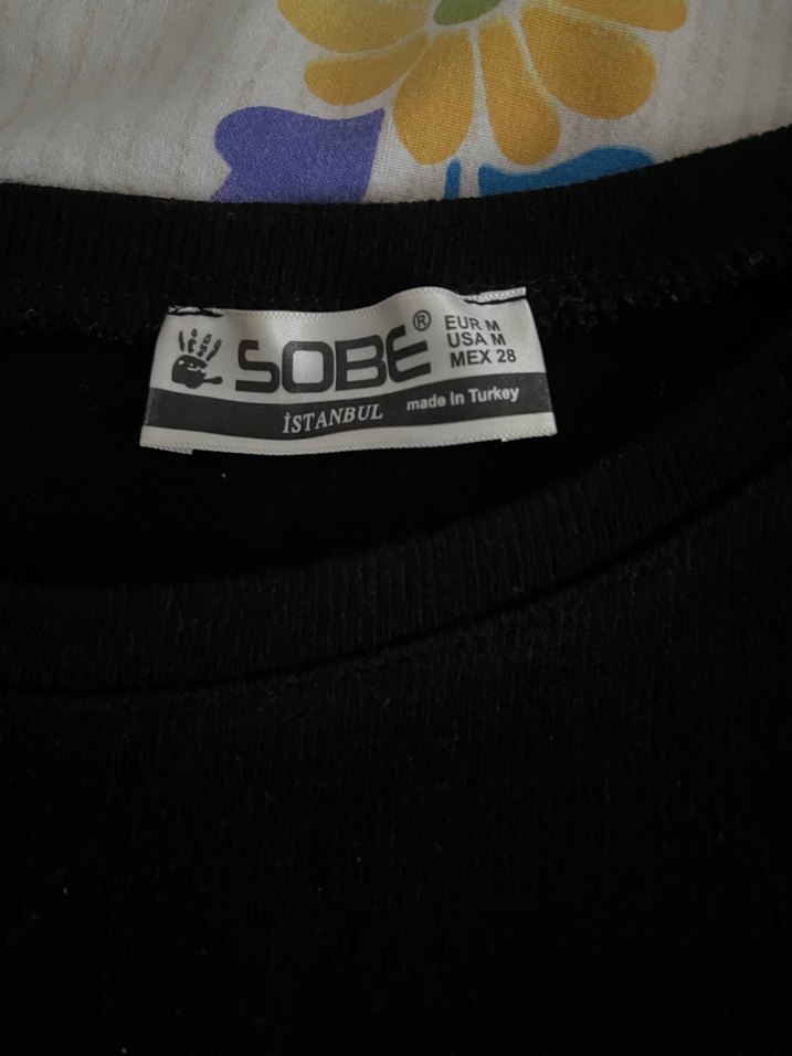 Nakışlı Siyah Uzun Kollu Kadın Tunik elbise - Görsel 4