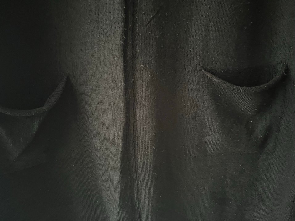 Siyah Uzun Kollu triko elbise - Görsel 4