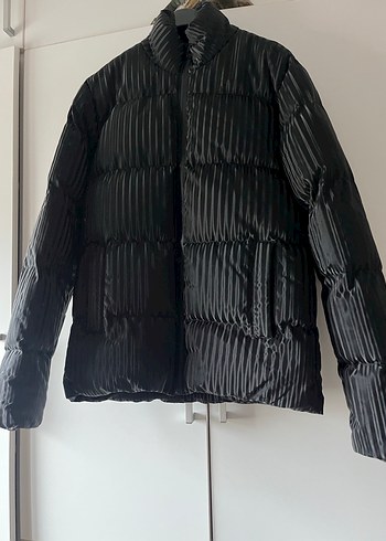 Dik Yaka Siyah erkek mont yeni - Görsel 2