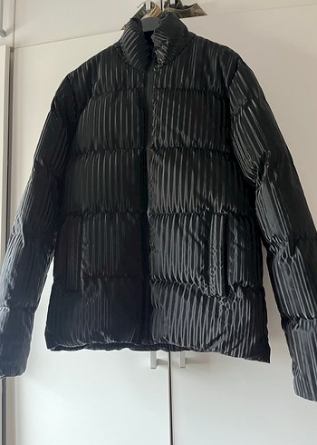 Dik Yaka Siyah erkek mont yeni - Görsel 3