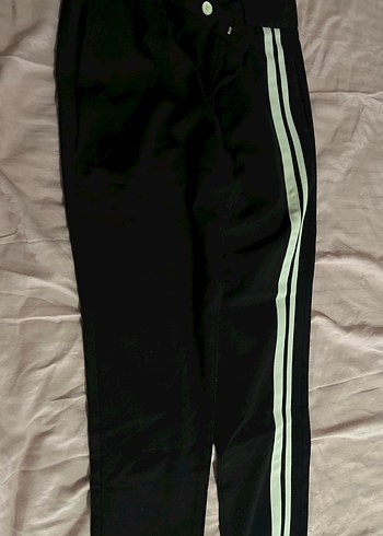 Siyah Çizgili  KumaşerkekPantolon - Görsel 6