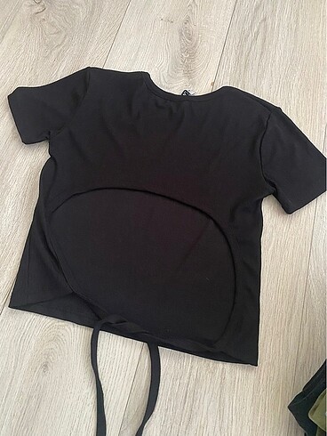 H&M HM üst bluz crop