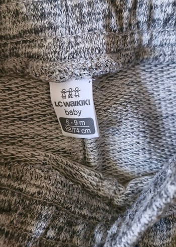 LC Waikiki Gri Erkek Çocuk Triko Rahat Kesim Pantolon