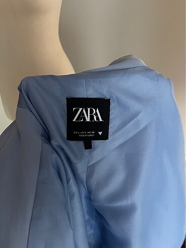 l Beden mavi Renk Zara blazer ceket