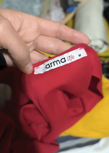 Kırmızı Kadın Uzun Tulum - Görsel 10