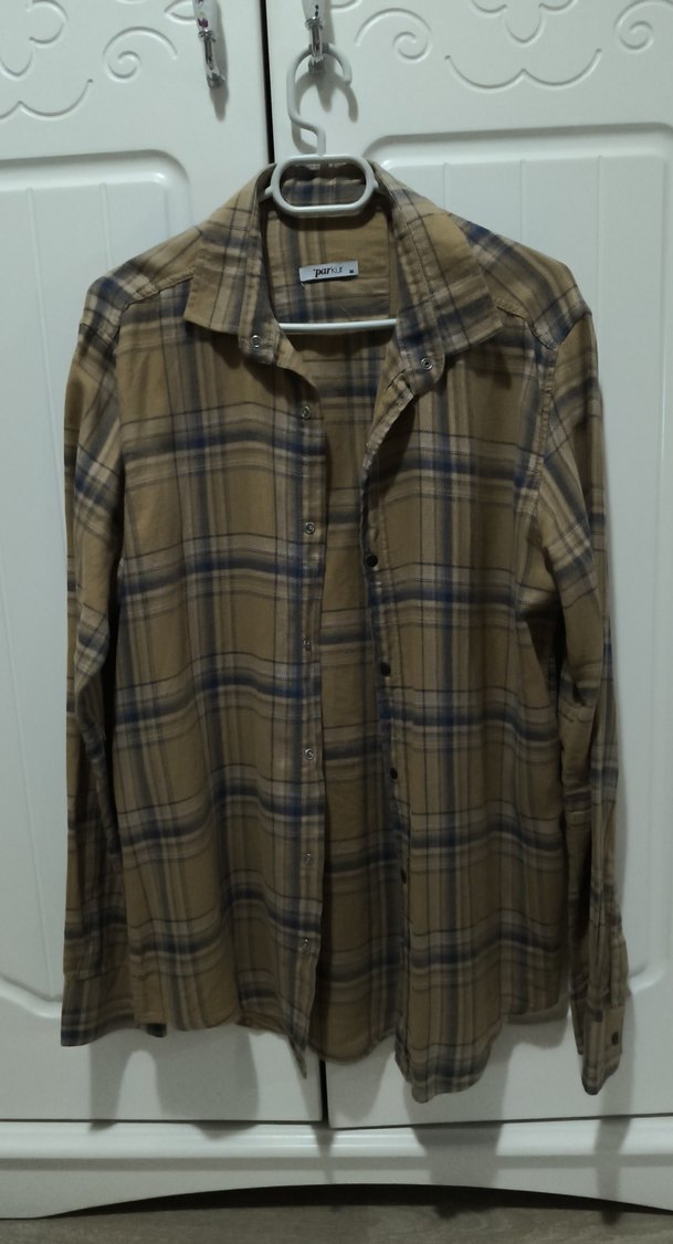 Ekoseli Erkek Gömlek - Görsel 3