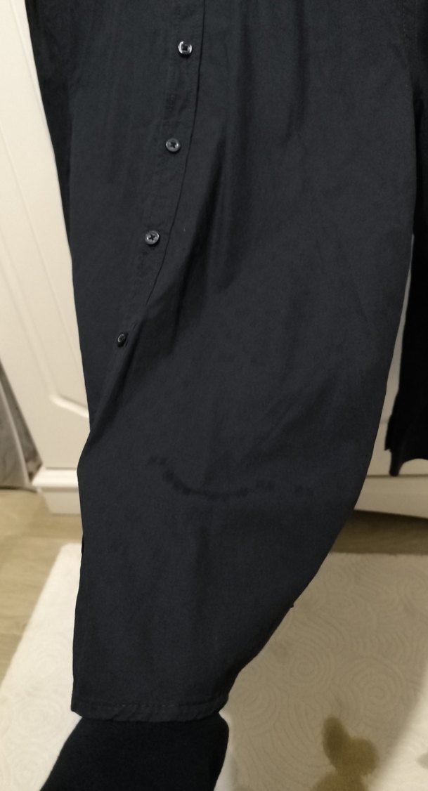 Siyah Erkek Uzun Kollu Gömlek - Görsel 5