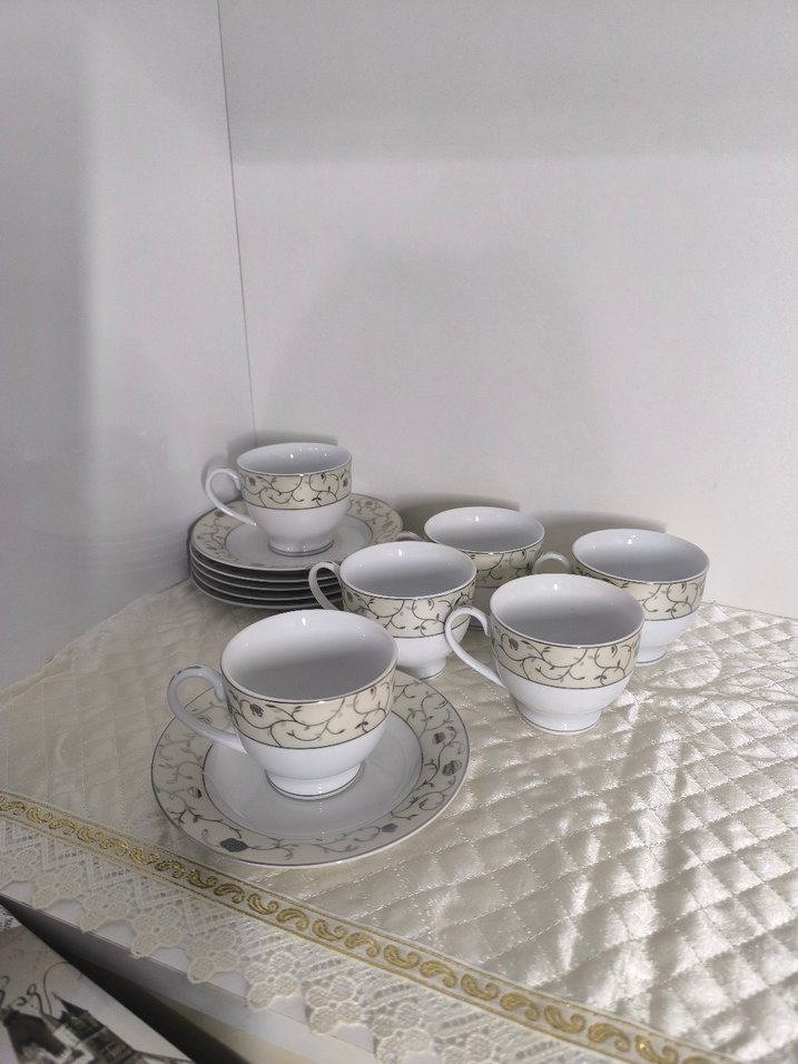 Porselen Nescafe Fincan Takımı - Görsel 4