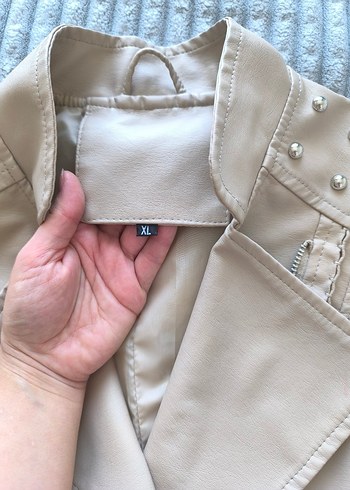 Deri Kadın Ceket - Görsel 12