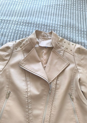 Deri Kadın Ceket - Görsel 7