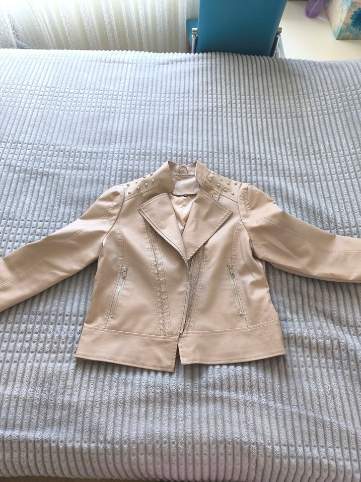 Deri Kadın Ceket - Görsel 3