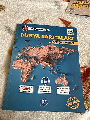 Coğrafyanın kodları dünya haritaları çalışma defteri