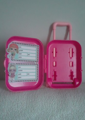 Pembe LOL Baskılı Çocuk Okul Çantası - Görsel 2