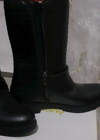 Bot Kemer Detaylı fermuarlı sıfır - Görsel 3