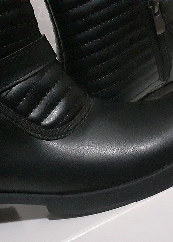 Bot Kemer Detaylı fermuarlı sıfır - Görsel 4