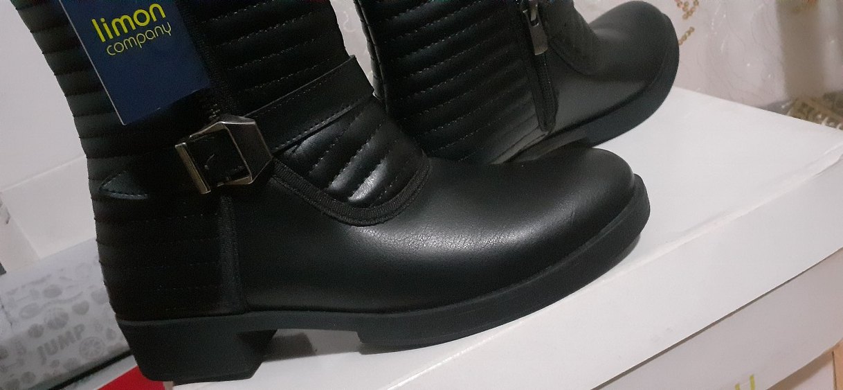 Bot Kemer Detaylı fermuarlı sıfır - Görsel 4