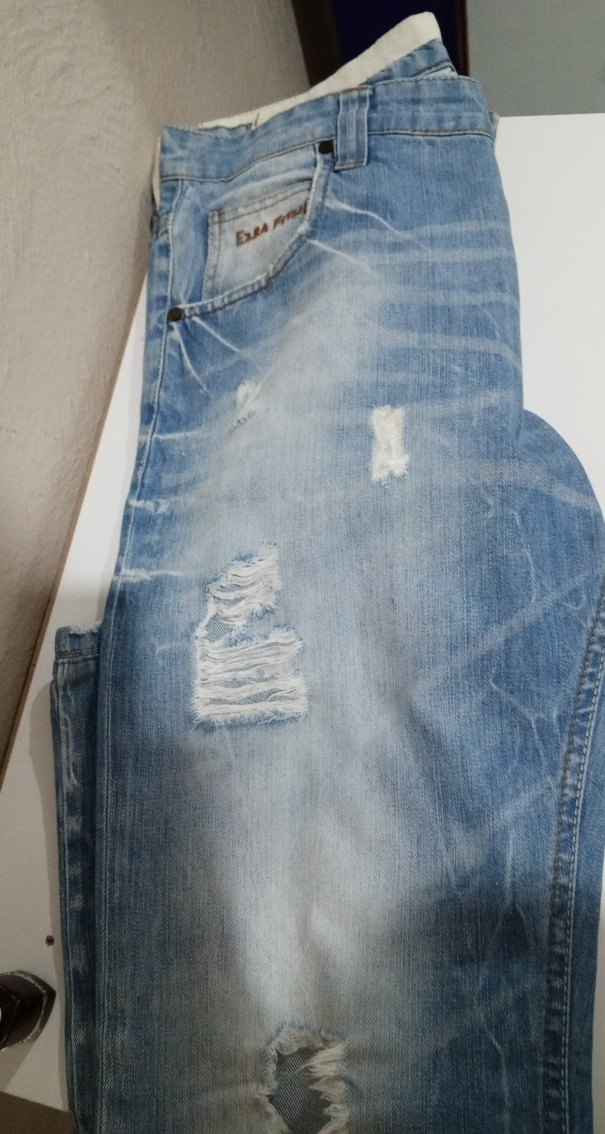 Mavi Salaş Midi Kot Pantolon - Görsel 2