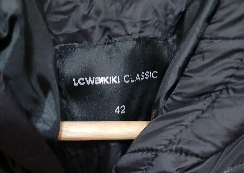 Kadın Siyah uzun Boy Kışlık Mont - Görsel 5