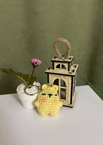 Sarı  Örgü Ayıcık Anahtarlık 
çoklu alımlarda indirim yapılır - Görsel 2