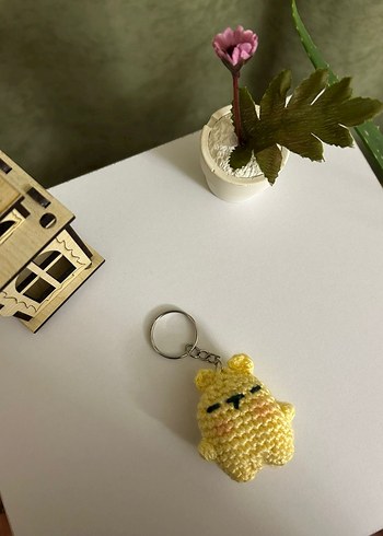 Sarı  Örgü Ayıcık Anahtarlık 
çoklu alımlarda indirim yapılır - Görsel 4