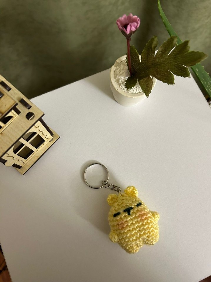 Sarı  Örgü Ayıcık Anahtarlık 
çoklu alımlarda indirim yapılır - Görsel 4