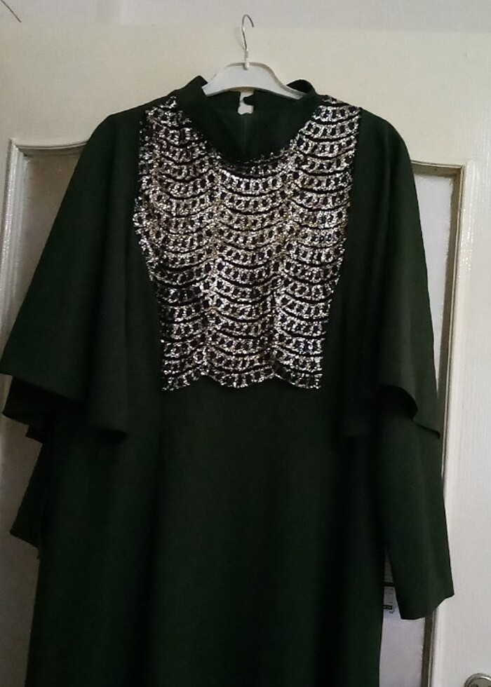 Abiye pelerinli  - Görsel 3