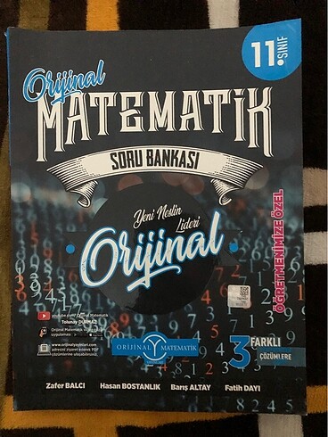 11. Sınıf Matematik Orijinal yayınları