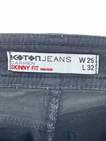 universal Beden siyah Renk Koton Jean / Kot %70 İndirimli.