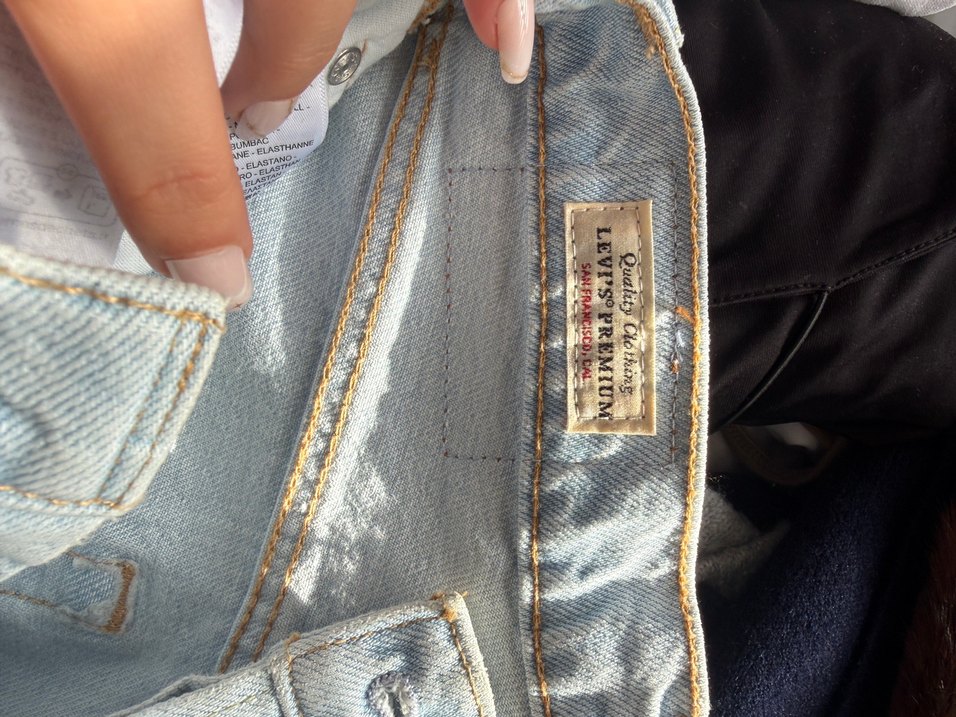 Levis Açık Mavi Denim Jean — görsel 4/5