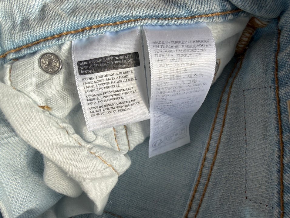 Levis Açık Mavi Denim Jean — görsel 3/5