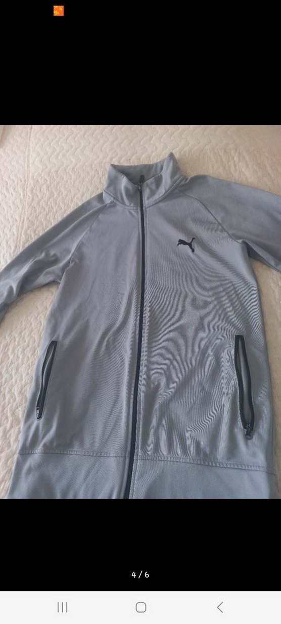 Puma fermuarlı eşofman takımı - Görsel 4