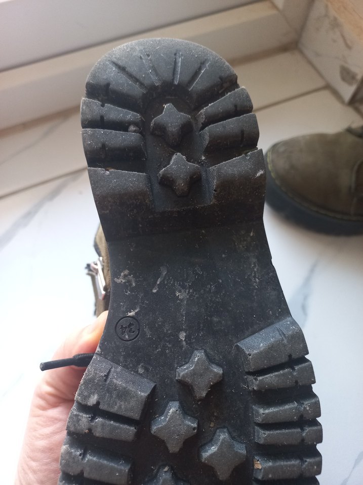 Haki kiz cocuk Süet Bot - Görsel 3