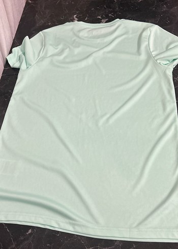 Nike Yeşil Basic Spor Tişört - Görsel 4