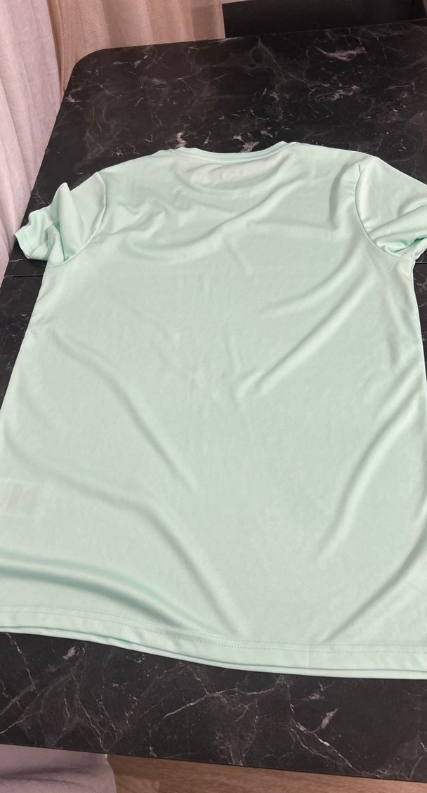 Nike Yeşil Basic Spor Tişört - Görsel 4