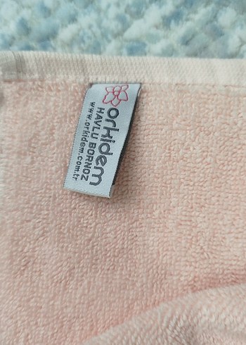 Pudra Nakışlı Ayak Havlusu - Görsel 3