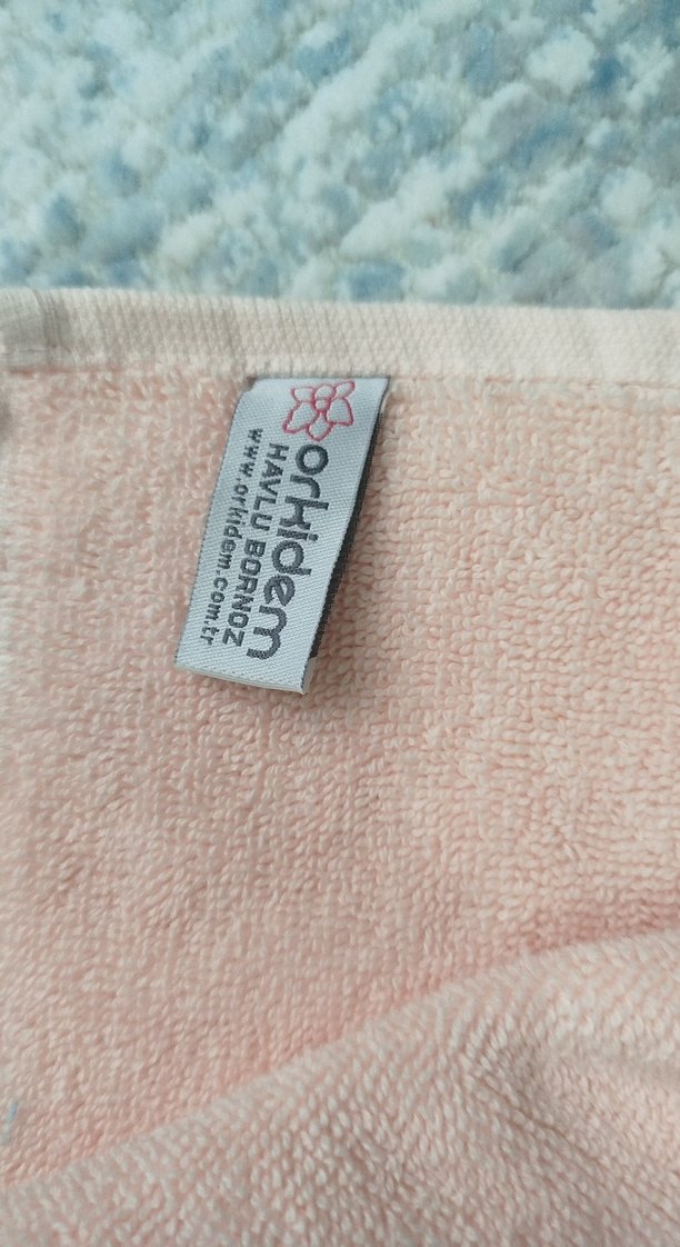 Pudra Nakışlı Ayak Havlusu - Görsel 3