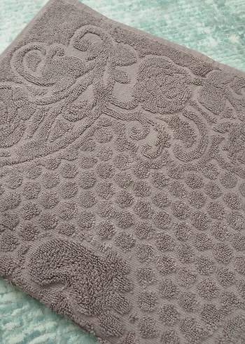 Bohem Stil Mürdüm Ayak Havlusu - Görsel 3