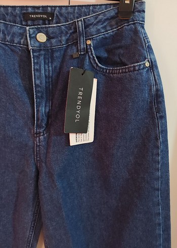 Trendyol & Milla Trendyol Midi Bol Kesim Kadın Kot Pantolon