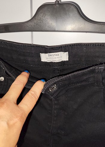 l Beden Bershka Mini Denim Şort