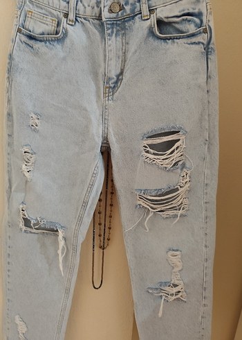 s Beden Trendyol yüksek bel mom jean