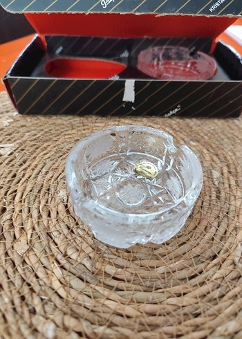 Beden Paşabahçe kristal kesme kültablası
