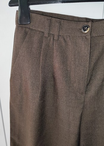 xs Beden kahverengi Renk Trendyol bol paça pantolon