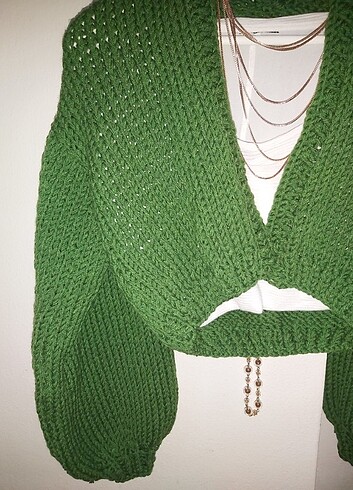 Zara Örgü crop hırka ????????????