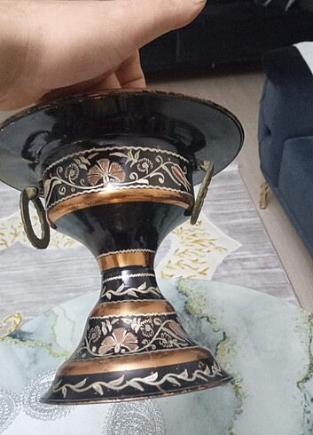  Beden camel Renk Bakır dekor