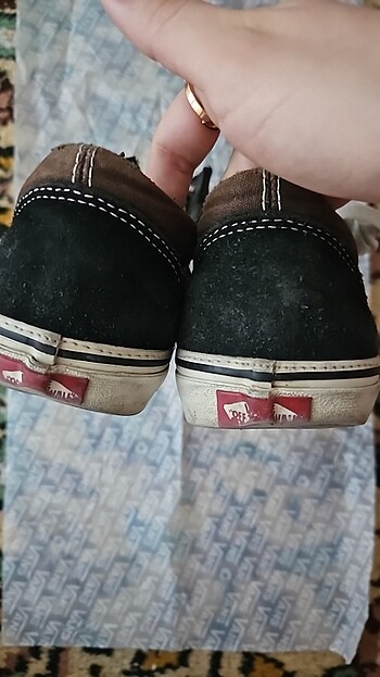 38,5 Beden siyah Renk Vans old skool 